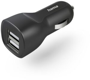 Hama Auto-Ladegerät (12W) 2x USB-A-Buchse schwarz