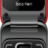 Bea-fon C245 Klapphandy rot