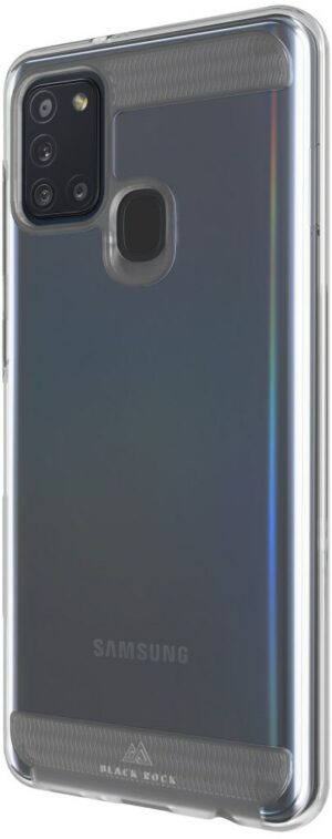 White Diamonds Cover Air Robust für Galaxy A21s transparent