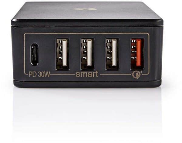 Nedis WCPD30W120BK Netzladegerät (3A) schwarz