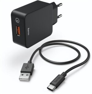 Hama Ladeset USB Type-C QC 3.0 (3A) schwarz