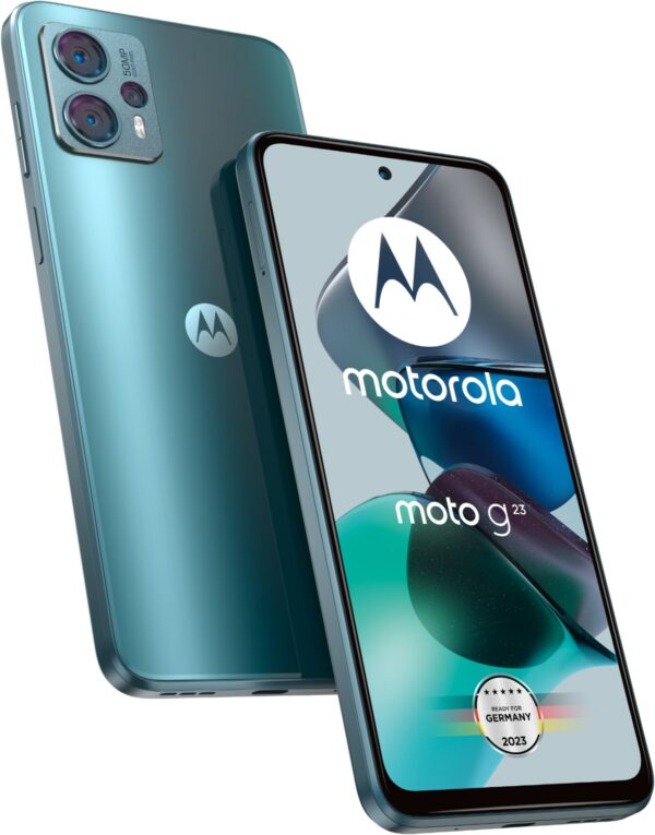 Motorola Moto G23 Smartphone steel blue
