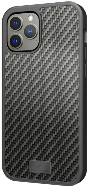 Black Rock Cover Protective Real Carbon für iPhone 13 Pro Max schwarz