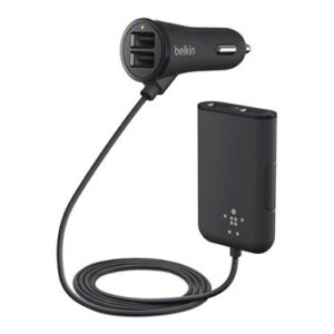 Belkin Road Rockstar 4-Port Car Charger schwarz