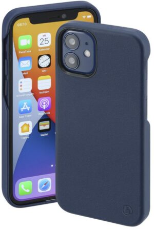 Hama MagCase Finest Sense Cover für iPhone 12 Mini blau