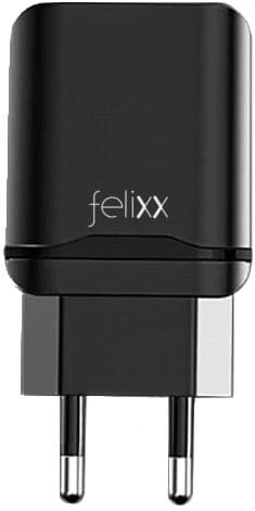 Felixx Premium Reise-Schnellladegerät QC 3.0 schwarz