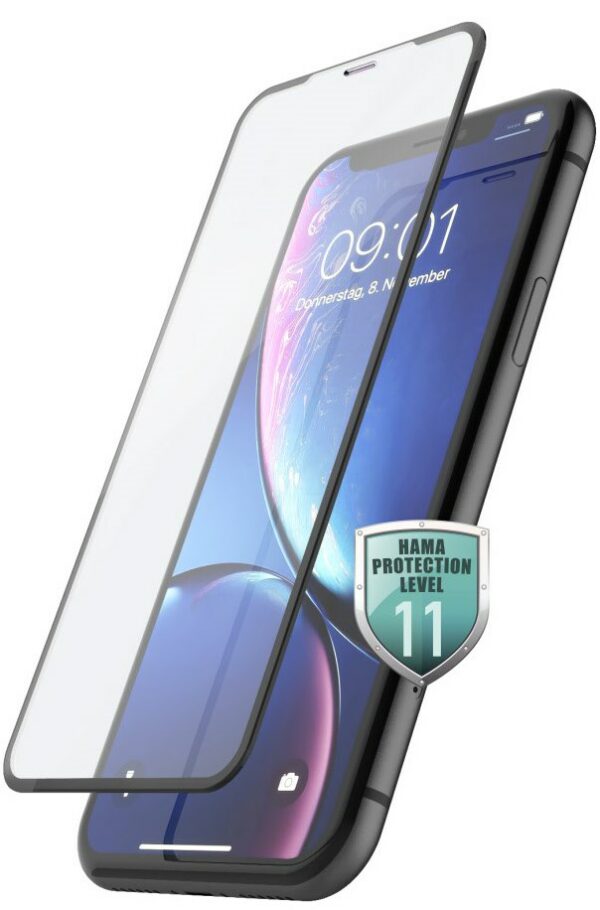 Hama 3D-Full-Screen-Schutzglas für iPhone XR/11 transparent