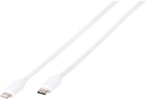 Vivanco USB-C/Lightning Kabel (1m) weiß
