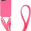 Vivanco Necklace Cover für iPhone 13 Pro pink