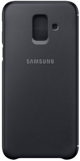 Samsung Wallet Cover für Galaxy A6 (2018) schwarz