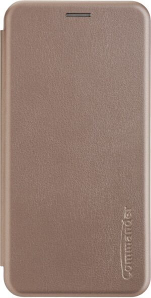 Commander Book Case CURVE für A750 Galaxy A7 (2018) rosegold