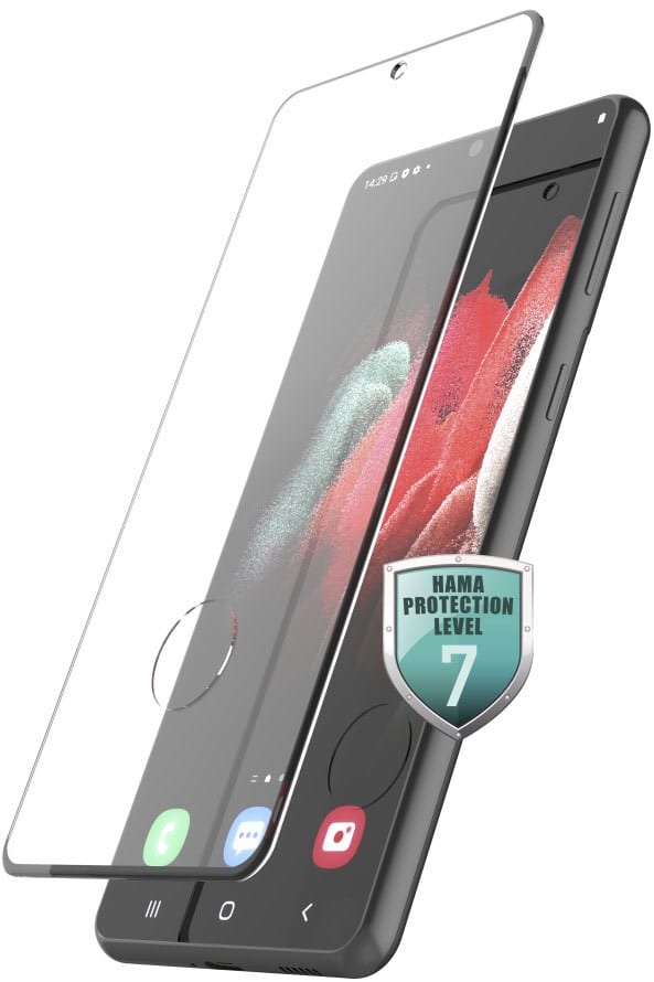 Hama Full-Screen-Schutzglas für Galaxy S22 Ultra transparent