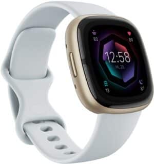 Fitbit Sense 2 Smartwatch blue mist/soft gold