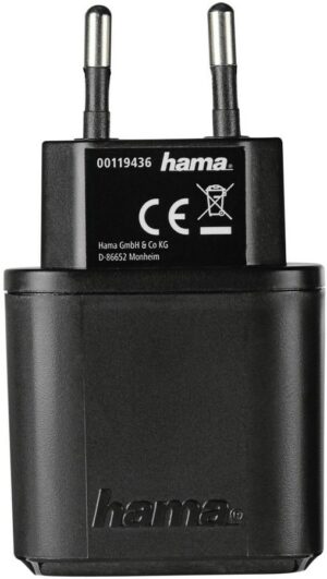 Hama 2-fach-USB-Ladeadapter Auto-Detect schwarz