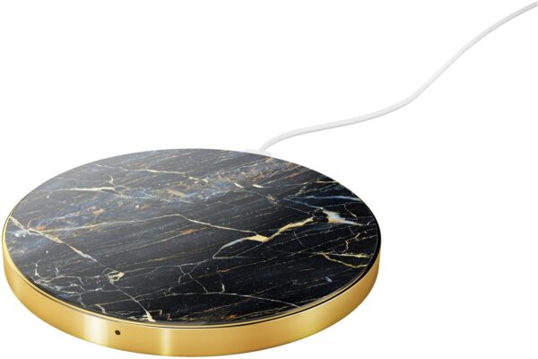 iDeal of Sweden Fashion QI Charger Wireless Charging Pad port laurent marble