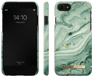 iDeal of Sweden Fashion Case für iPhone 6/6s/7/8/SE mint swirl marble