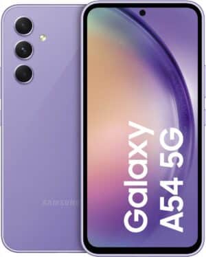 Samsung Galaxy A54 5G (128GB) Smartphone awesome violet