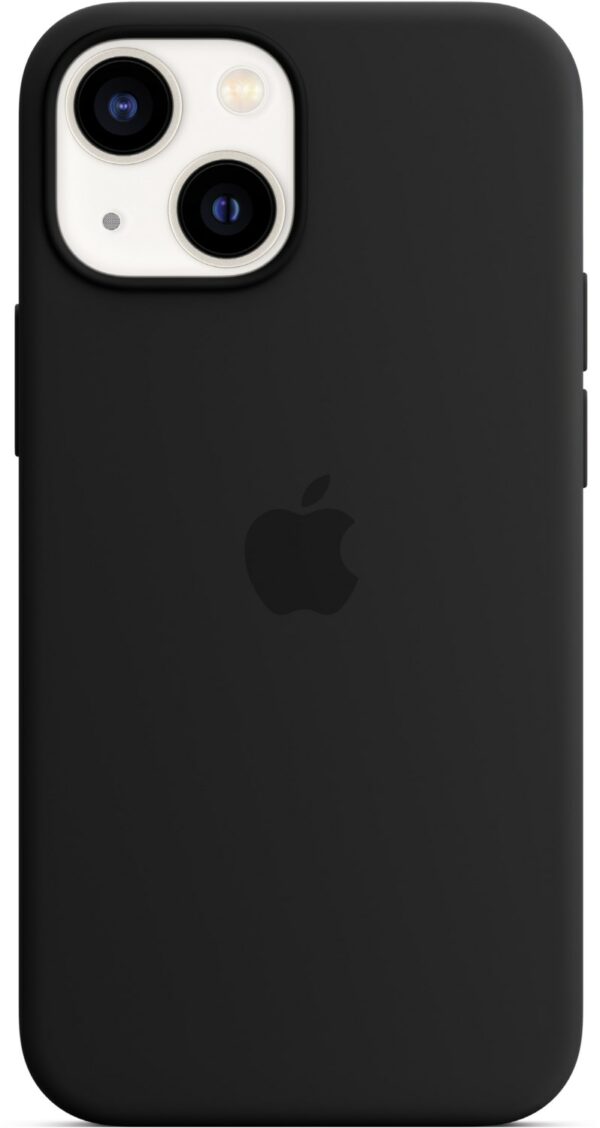Apple Silikon Case mit MagSafe für iPhone 13 mini mitternacht