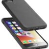 Cellular Line Sensation Backcover für iPhone SE (2022/2020)/8/7/6 schwarz