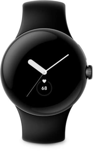 Google Pixel Watch WiFi Smartwatch matte black/obsidian