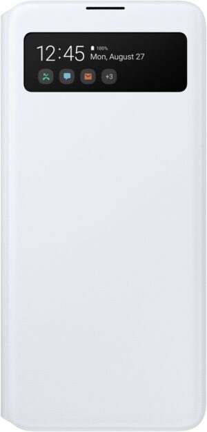 Samsung S View Wallet Cover für Galaxy A51 weiß