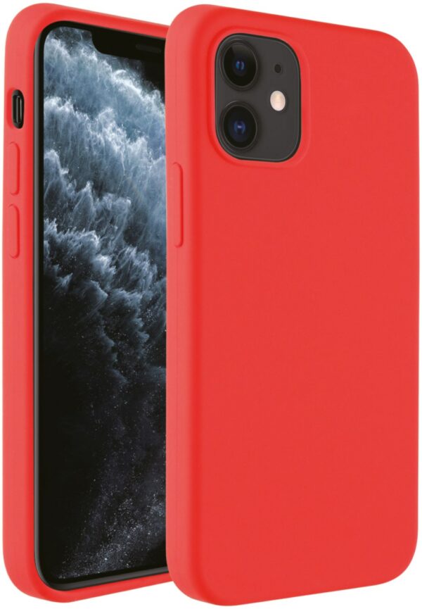 Vivanco HCVVIPH12R Hype Cover für iPhone 12 mini rot