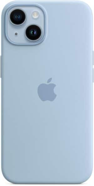 Apple Silikon Case mit MagSafe für iPhone 14 himmel