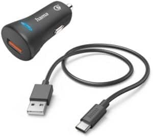 Hama Kfz-Ladeset USB-C QC 3.0 (19