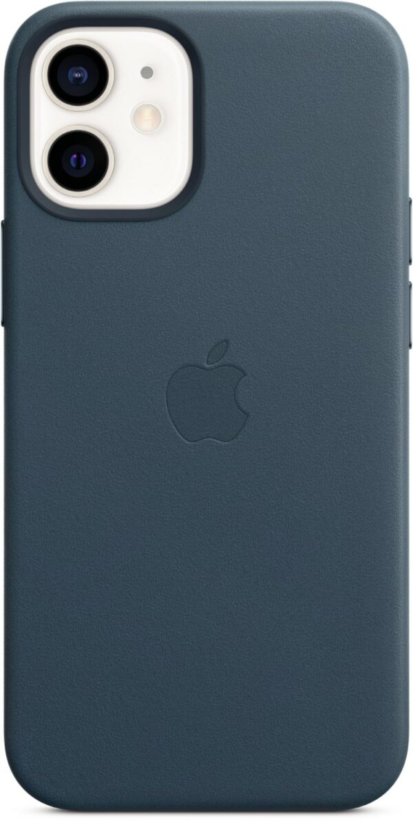 Apple Leder Case mit MagSafe für iPhone 12 mini baltischblau