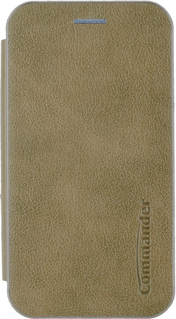 Commander CURVE Book Case DELUXE für Samsung S22 Elegant Royal Gold
