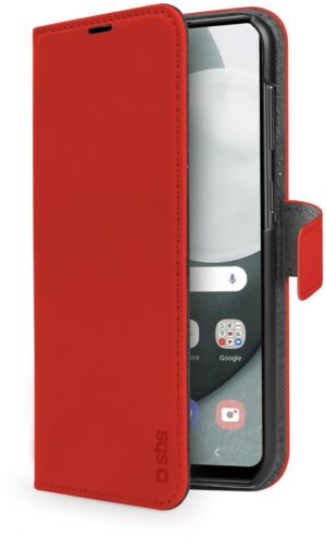 sbs Wallet Bookcase für Galaxy A53 rot