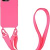 Vivanco Necklace Cover für iPhone 13 Pro Max pink