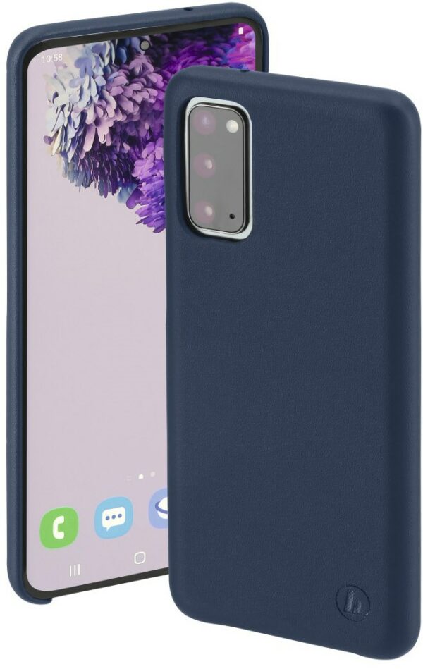 Hama Finest Sense Cover für Galaxy S20 (5G) blau