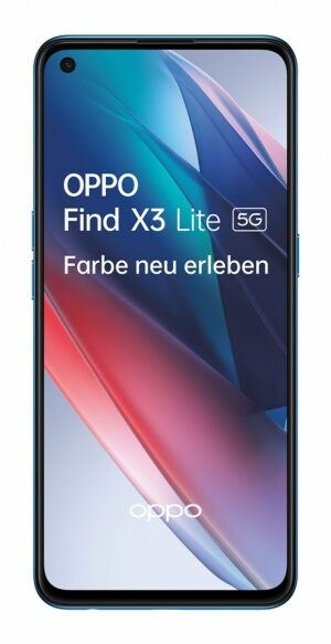 Oppo Find X3 Lite Smartphone astral blue