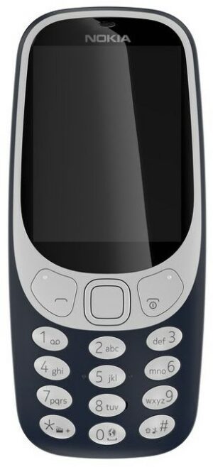 Nokia 3310 (2017) Dual-SIM Tasten Handy dunkelblau