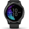 Garmin Venu Smartwatch schwarz/schiefergrau