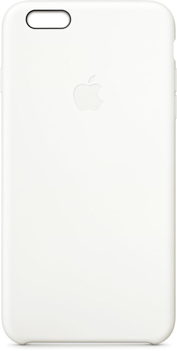Apple Silikon Case für iPhone 6 Plus weiß