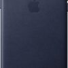 Apple Leder Case für iPhone XS Max mitternachtsblau
