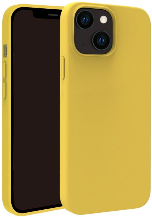 Vivanco Hype Cover für iPhone 13 mini gelb