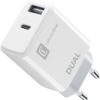 Cellular Line Dual Charger (20W) weiß