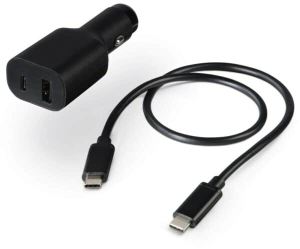 Hama USB-C-Netzteil schwarz für PKW