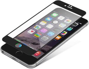 Zagg InvisibleShield Glass Luxe Displayschutzglas für iPhone 6/6s schwarz