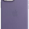 Apple Leder Case mit MagSafe für iPhone 13 Pro Max wisteria