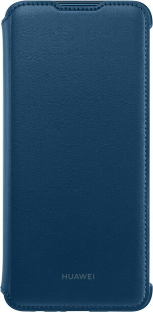 Huawei PU Flip Cover für P smart (2019) dunkelblau