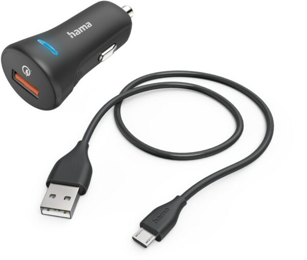 Hama Kfz-Ladeset Micro-USB QC3.0 (19