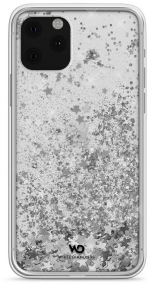 White Diamonds Cover Sparkle für iPhone 11 Pro silver stars