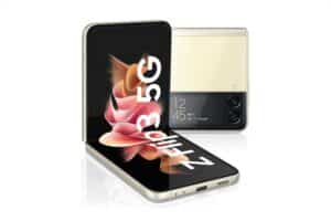 Samsung Galaxy Z Flip3 5G (128GB) T-Mobile Smartphone phantom cream
