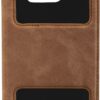 Commander Double Window Handy-Fenstertasche nubuk brown