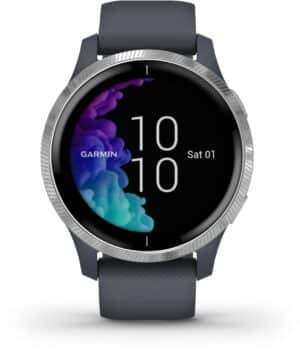 Garmin Venu Smartwatch granitblau/silber