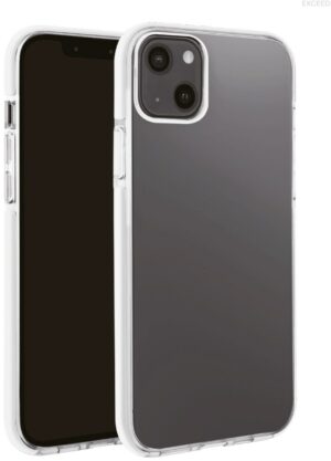 Vivanco Rock Solid Cover für iPhone 13 mini transparent/weiß